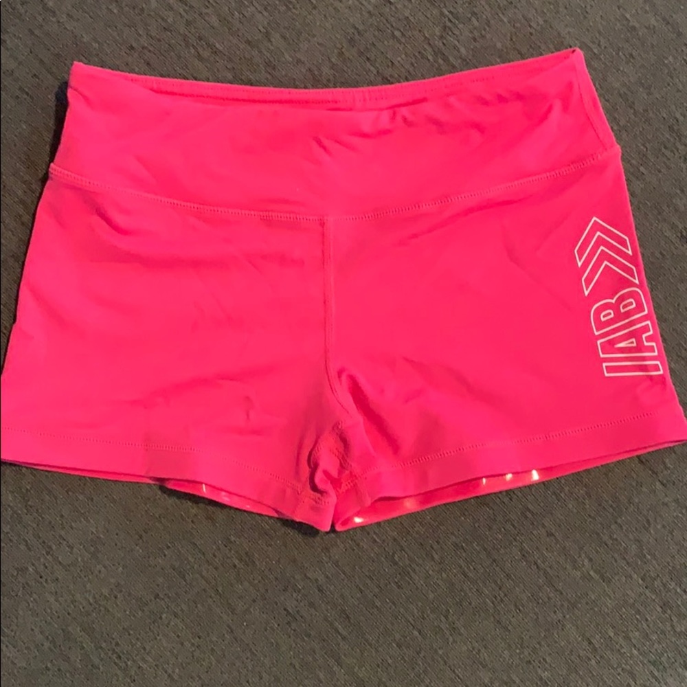 IAB no ride hot pink shorts